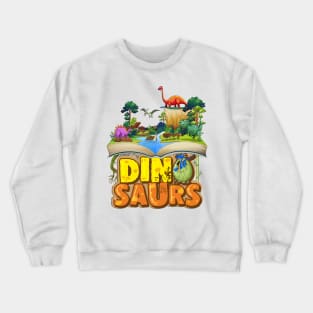 The Book of Dinosaurs Crewneck Sweatshirt